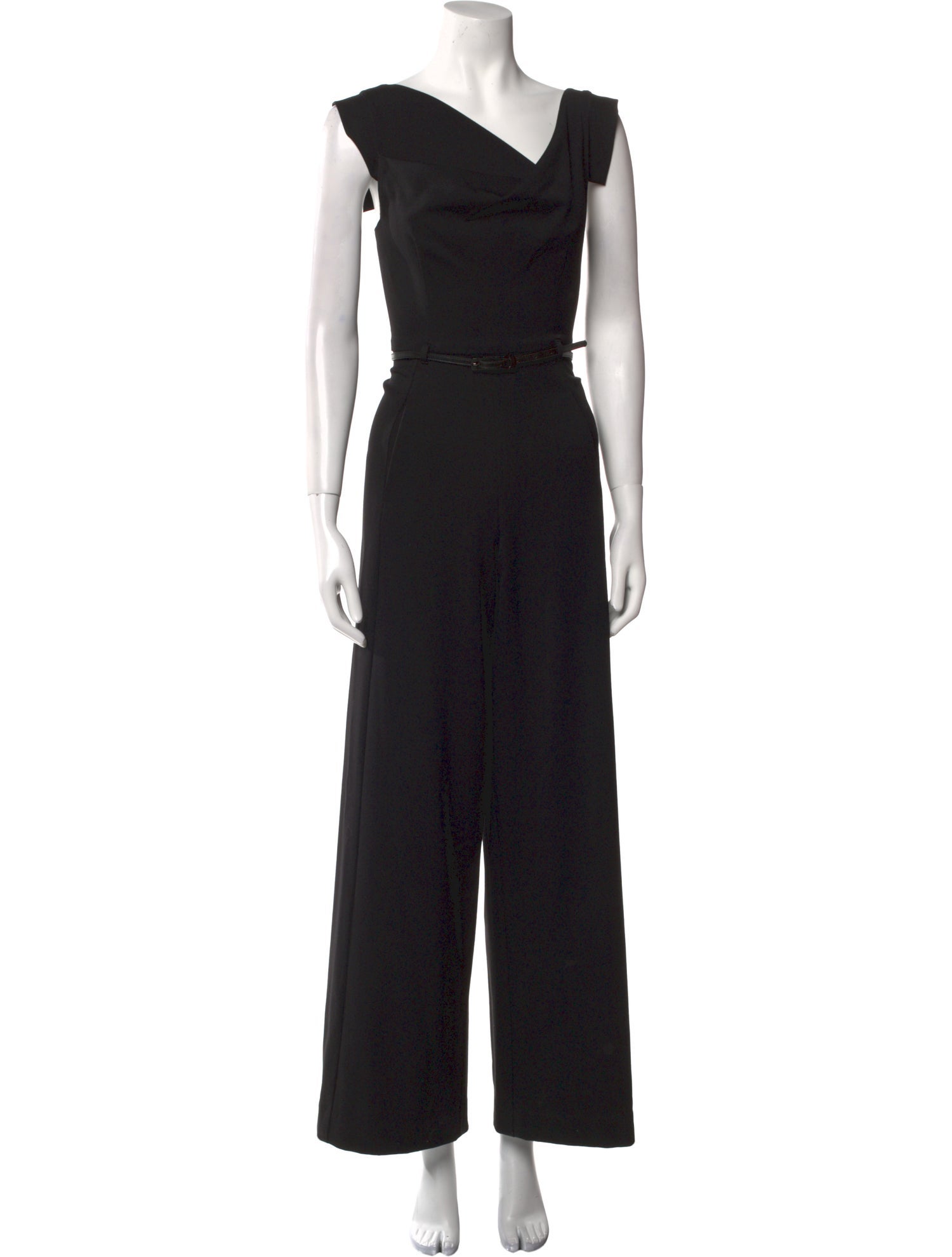 Black Halo Asymmetrical Jumpsuit