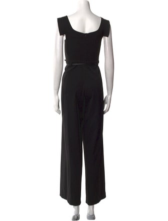 Black Halo Asymmetrical Jumpsuit