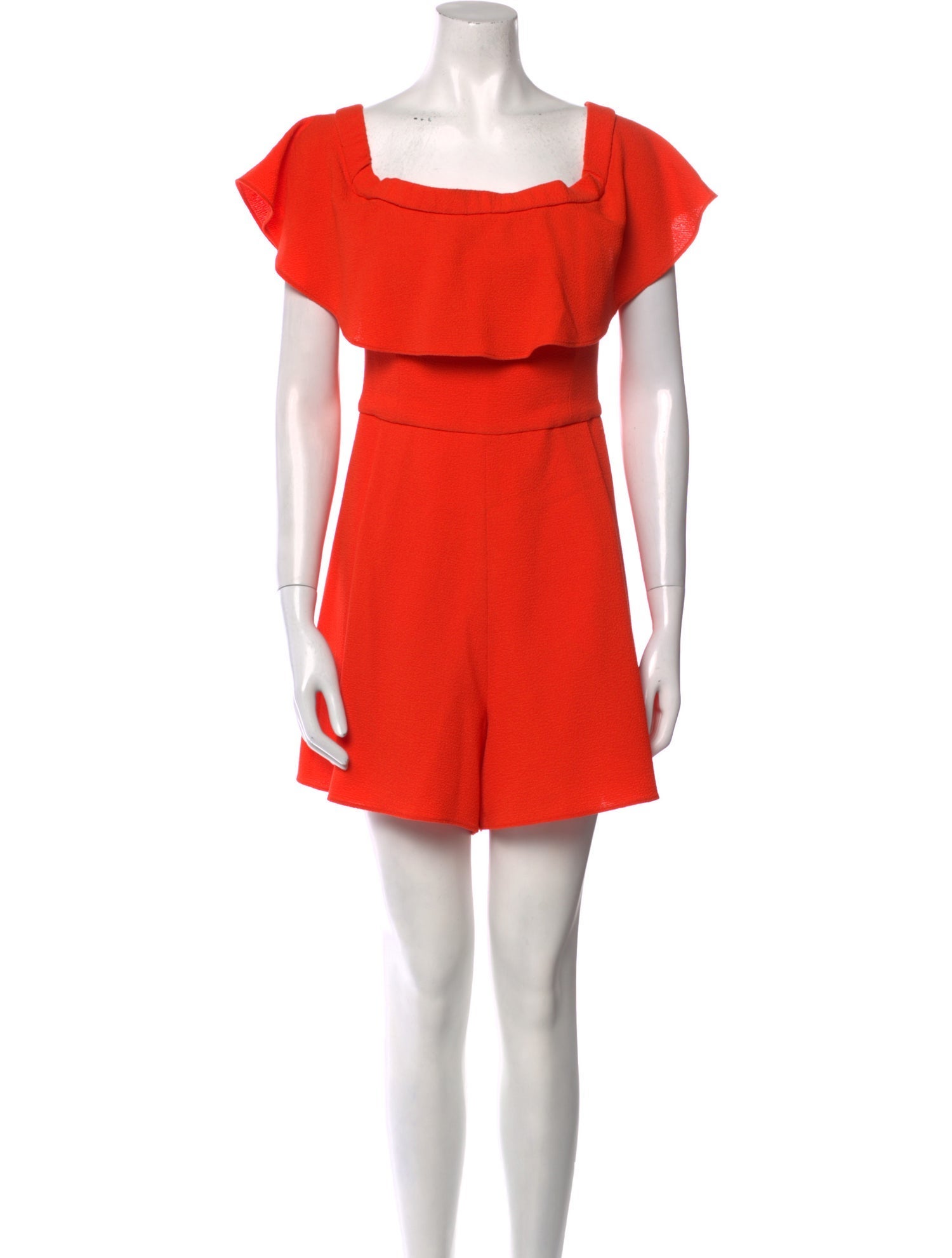 Black Halo Square Neckline Romper