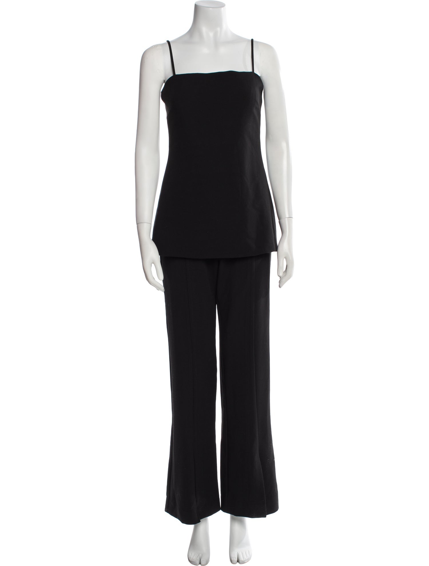 Black Halo Square Neckline Jumpsuit