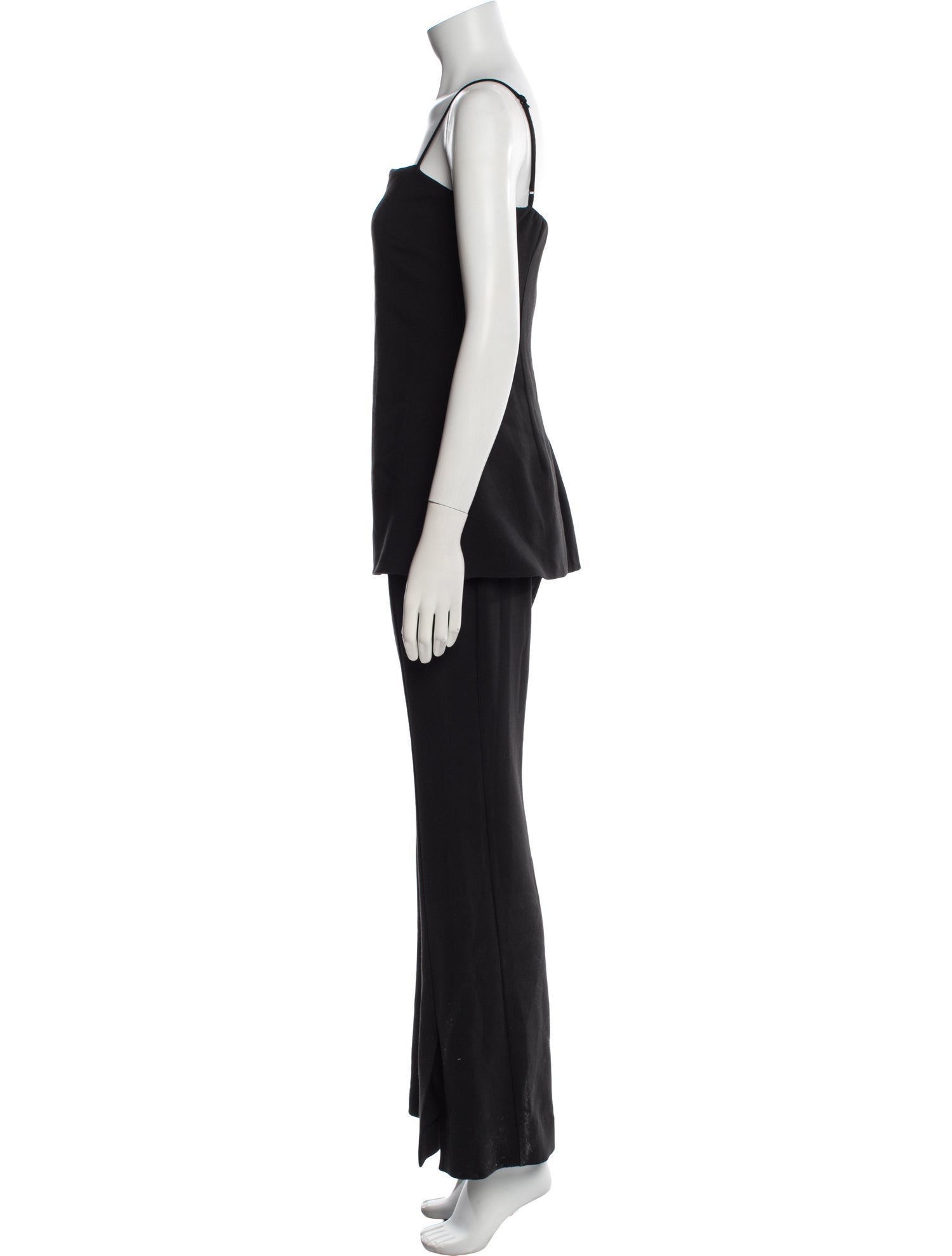 Black Halo Square Neckline Jumpsuit