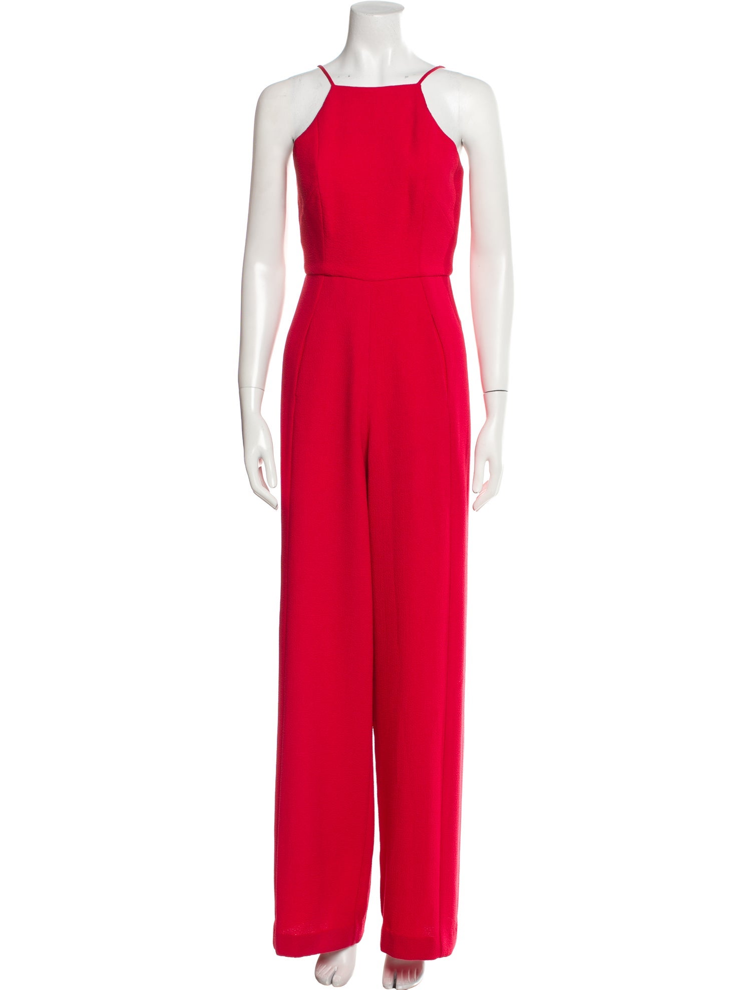 Black Halo Square Neckline Jumpsuit