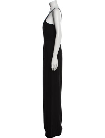 Black Halo Square Neckline Jumpsuit