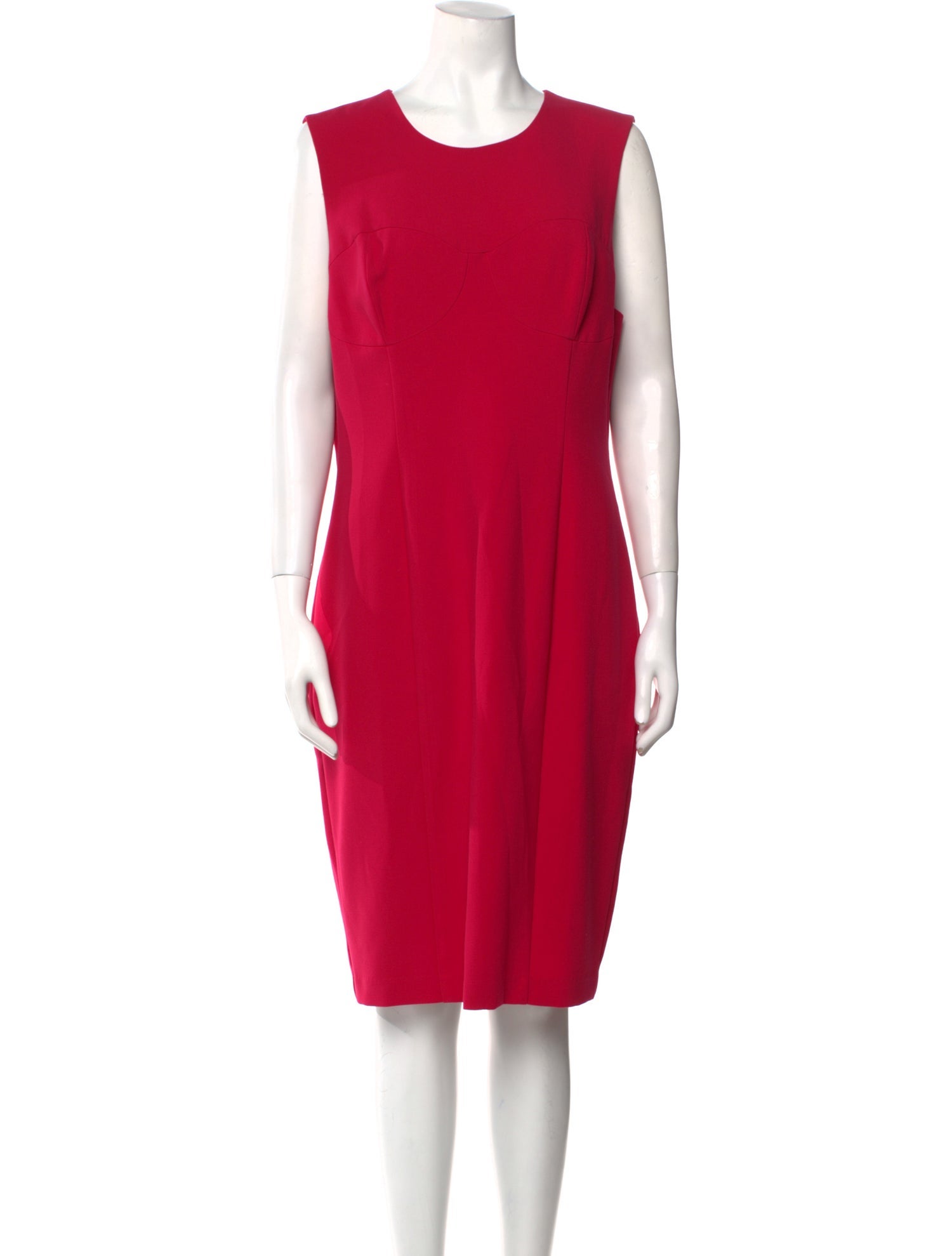 Black Halo Scoop Neck Knee-Length Dress