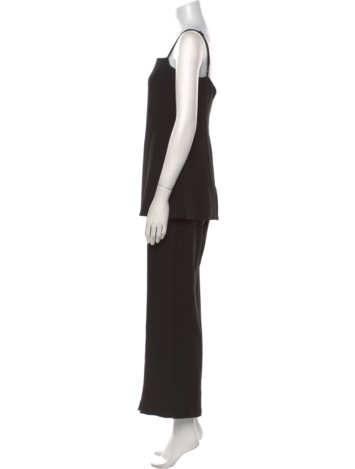 Black Halo Square Neckline Jumpsuit