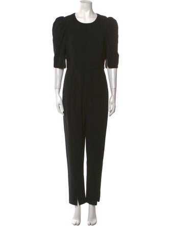 Black Halo Scoop Neck Jumpsuit