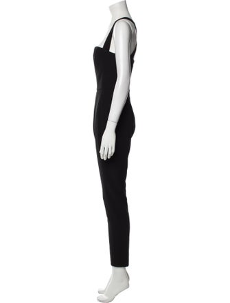 Black Halo Square Neckline Jumpsuit
