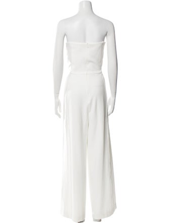 Black Halo Strapless Jumpsuit