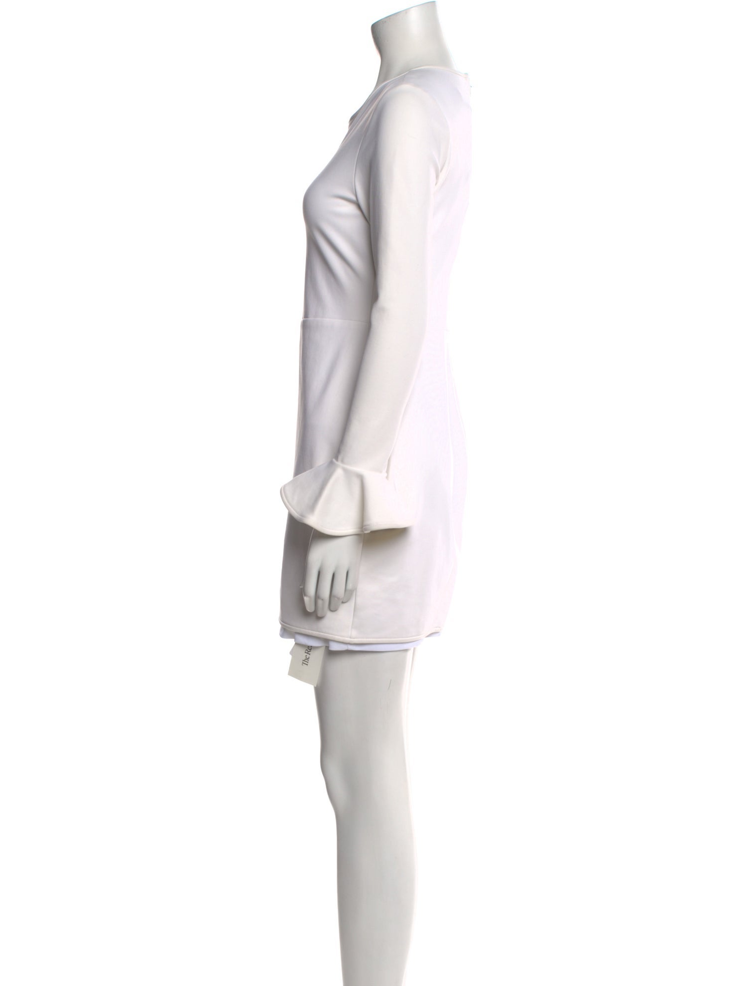 Black Halo Nylon Mini Dress