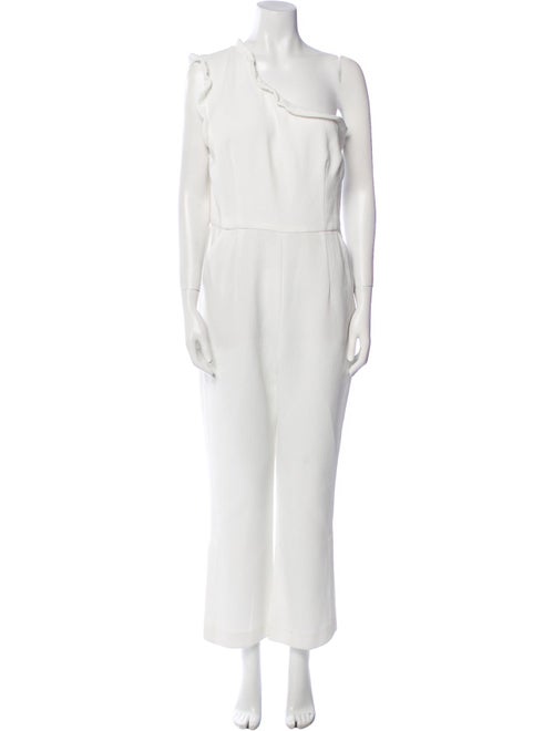 Black Halo One-Shoulder Jumpsuit