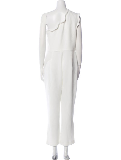 Black Halo One-Shoulder Jumpsuit