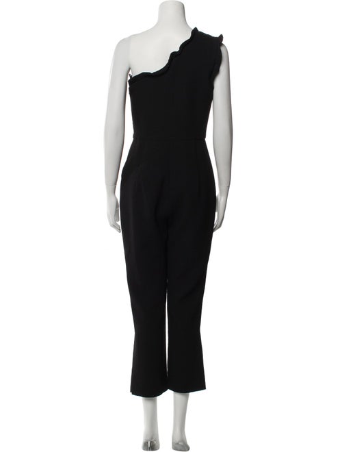 Black Halo One-Shoulder Jumpsuit