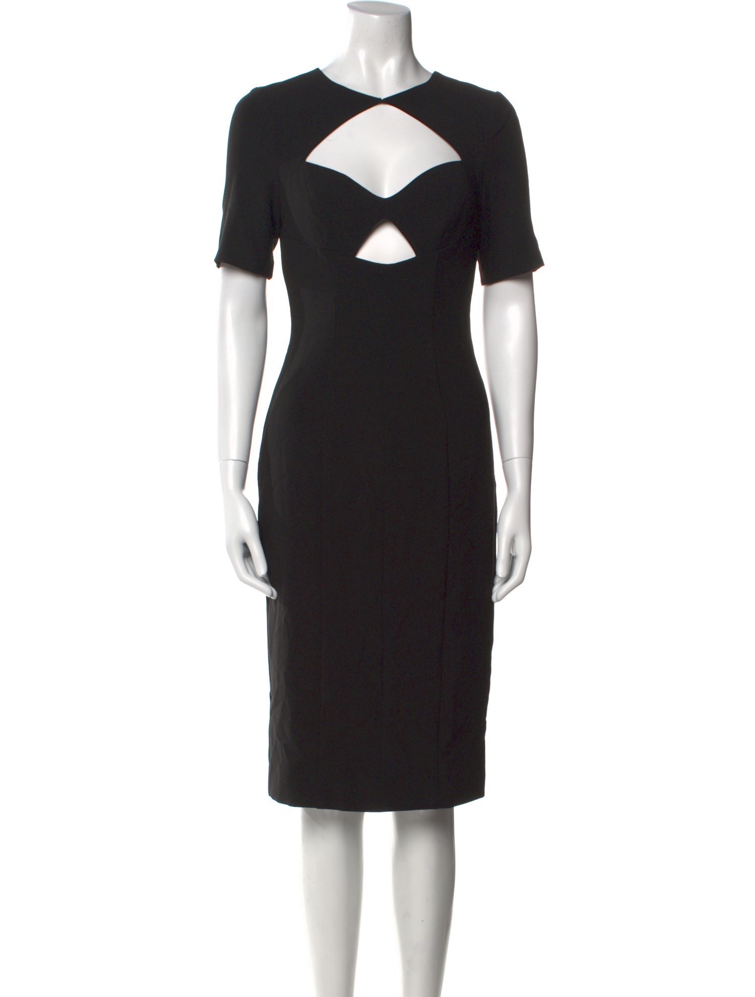 Black Halo Crew Neck Knee-Length Dress w/ Tags