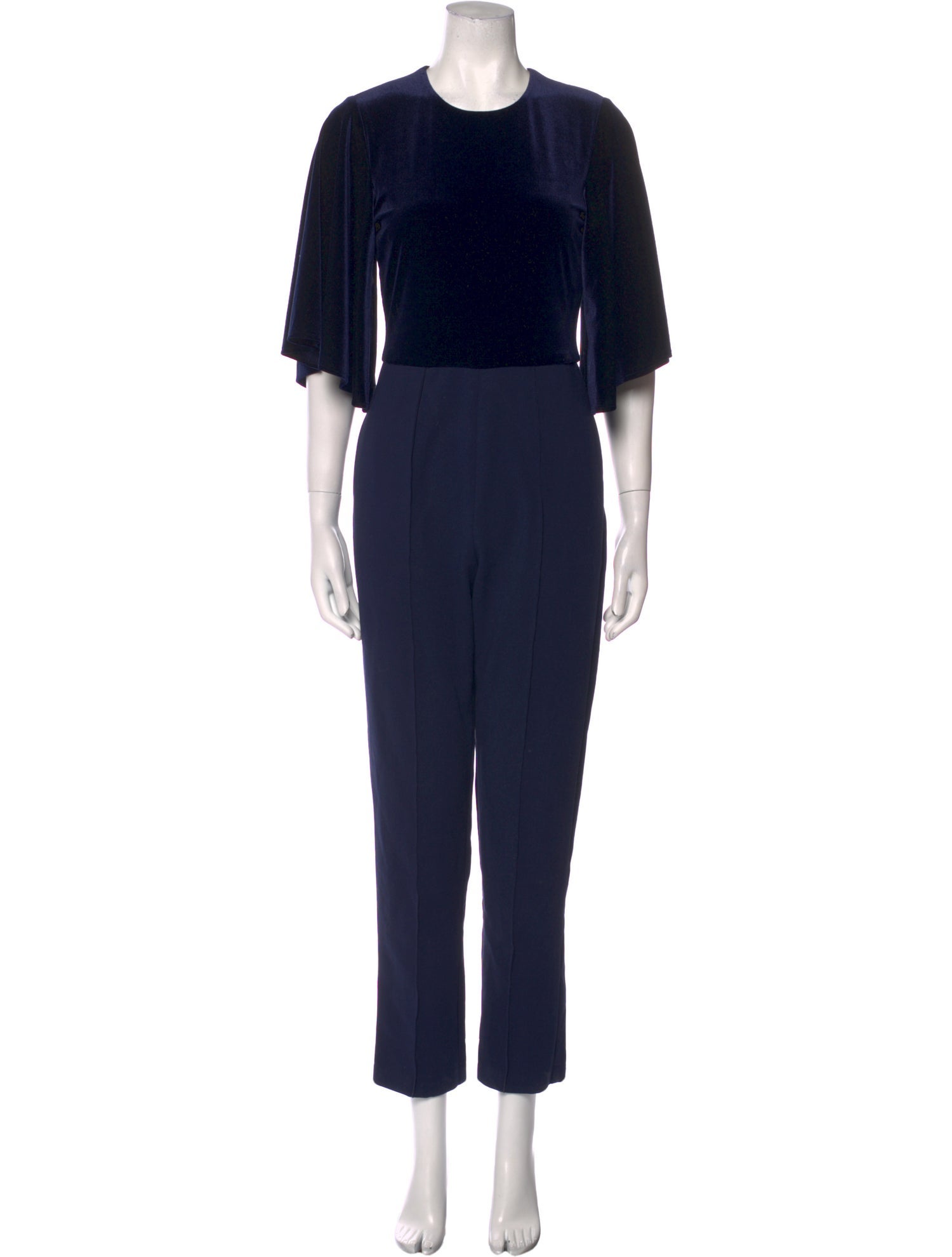 Black Halo Crew Neck Jumpsuit