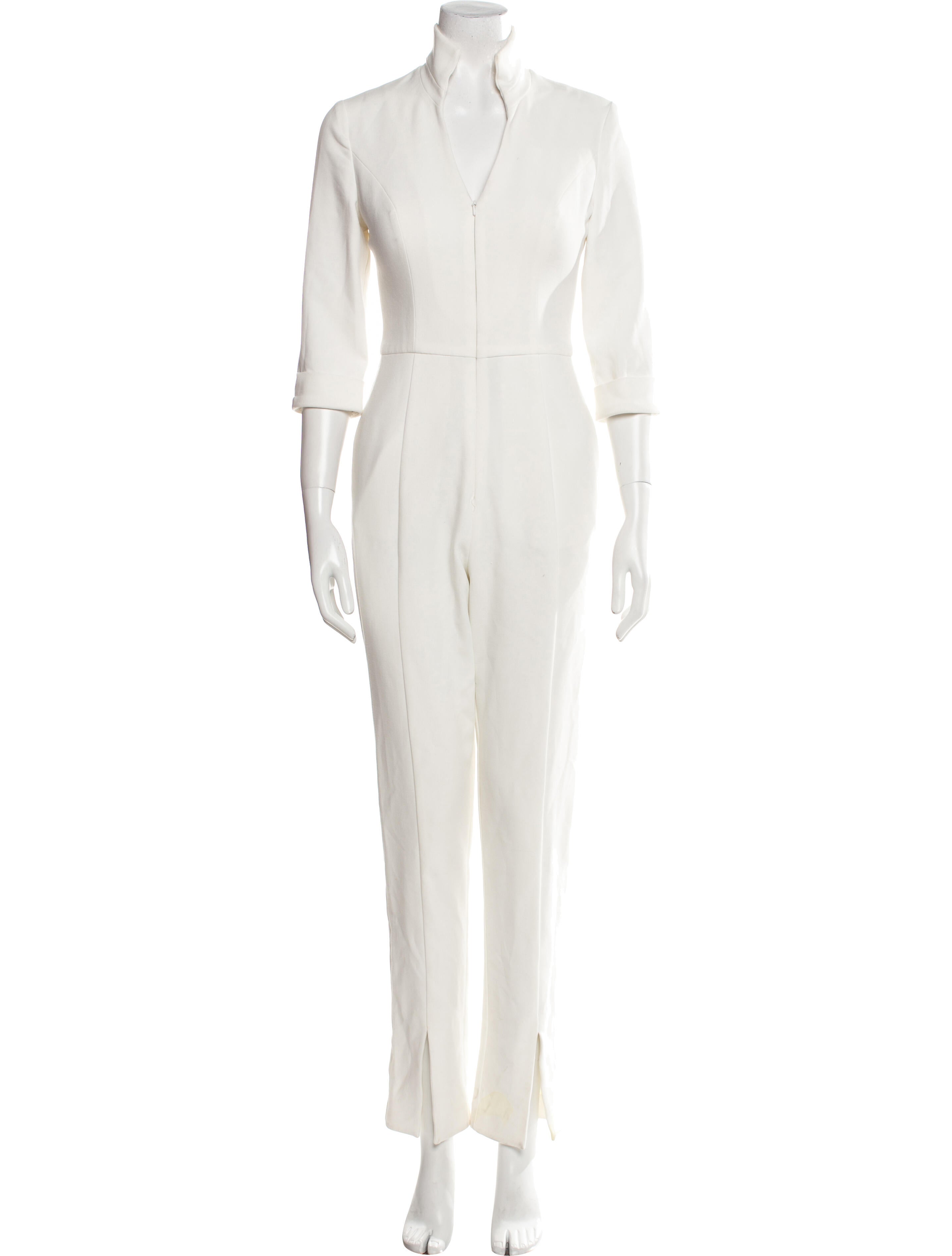 Black Halo V-Neck Jumpsuit