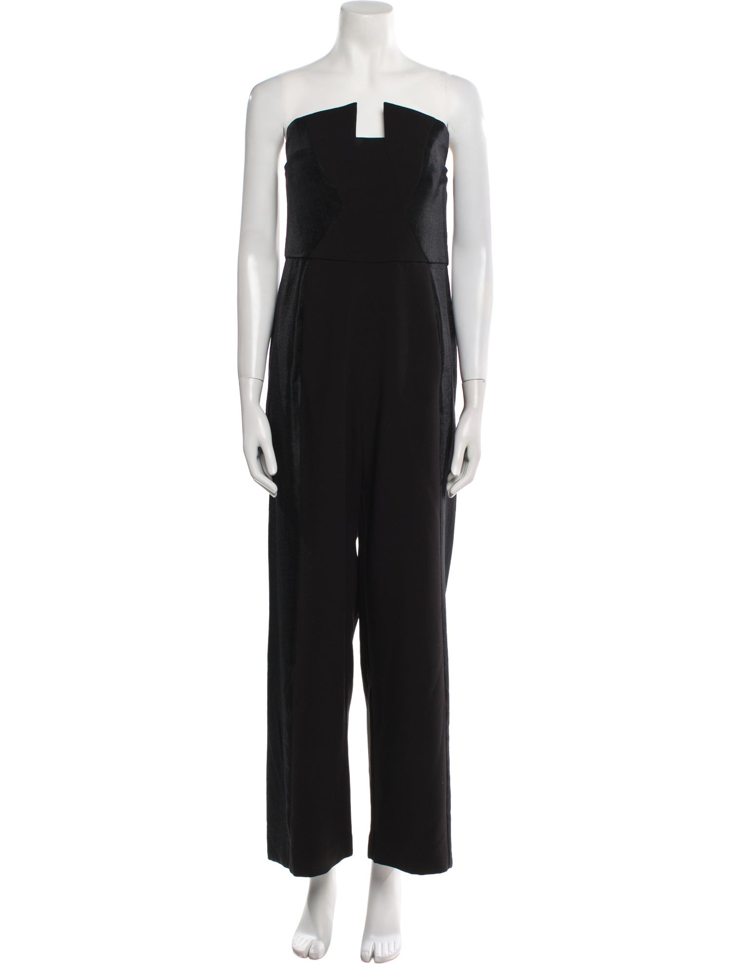 Black Halo Strapless Jumpsuit
