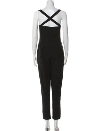 Black Halo Square Neckline Jumpsuit