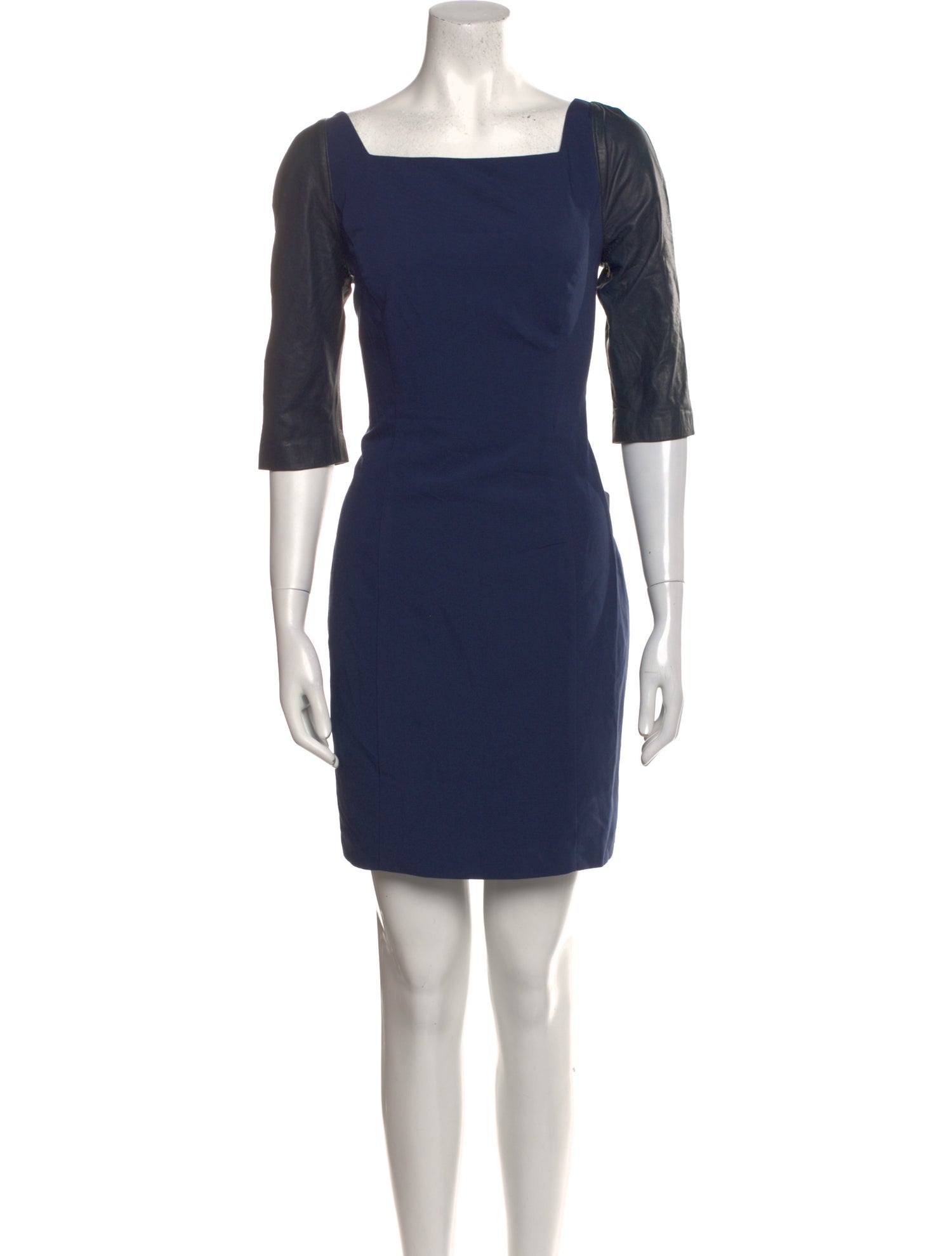 Black Halo Square Neckline Mini Dress w/ Tags