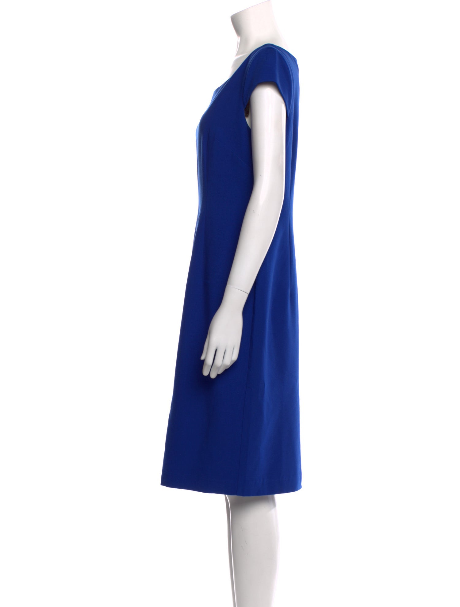 Black Halo Scoop Neck Knee-Length Dress