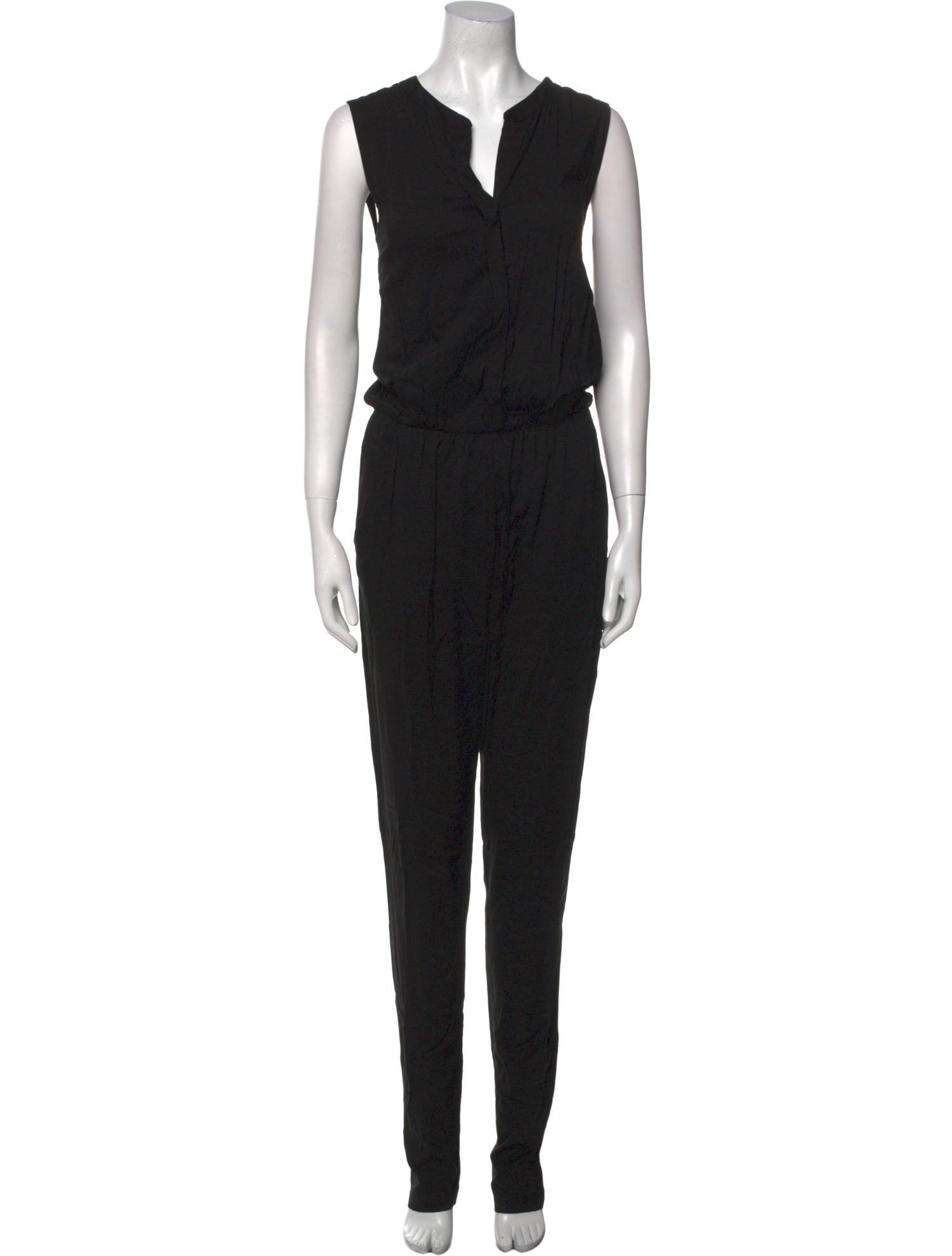 Black Halo V-Neck Jumpsuit