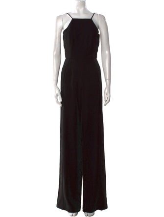 Black Halo Square Neckline Jumpsuit