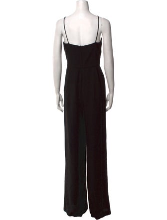 Black Halo Square Neckline Jumpsuit