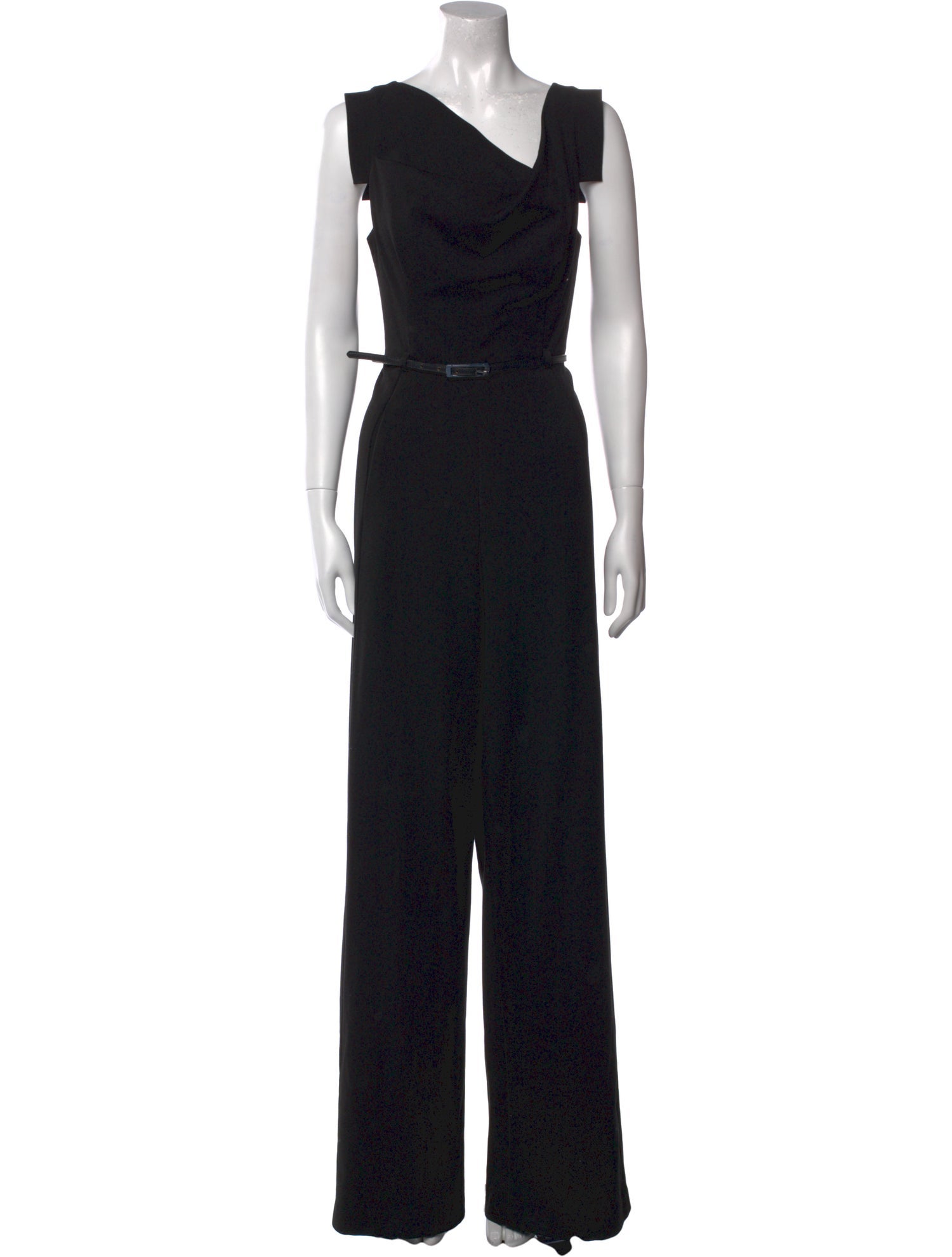 Black Halo Asymmetrical Jumpsuit