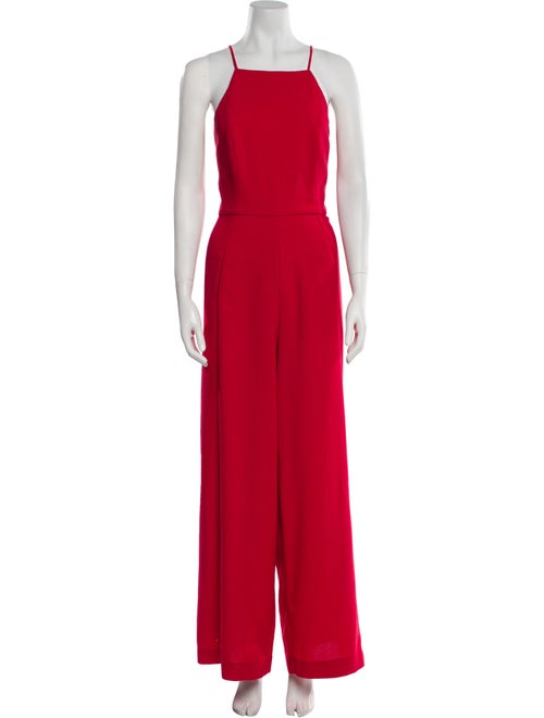 Black Halo Square Neckline Jumpsuit