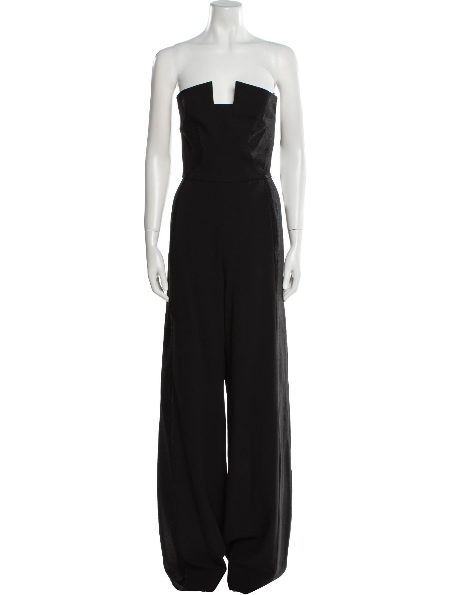 Black Halo Strapless Jumpsuit