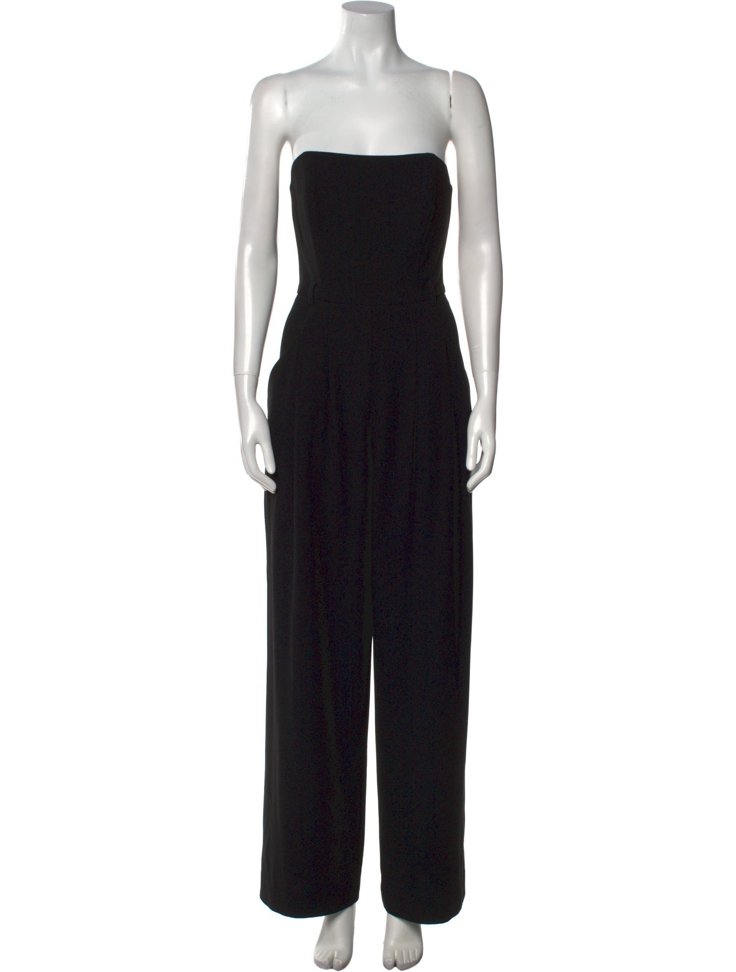 Black Halo Strapless Jumpsuit