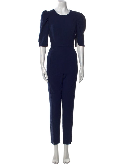 Black Halo Crew Neck Jumpsuit