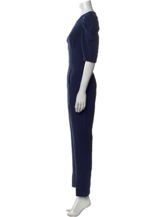 Black Halo Crew Neck Jumpsuit