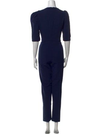 Black Halo Crew Neck Jumpsuit