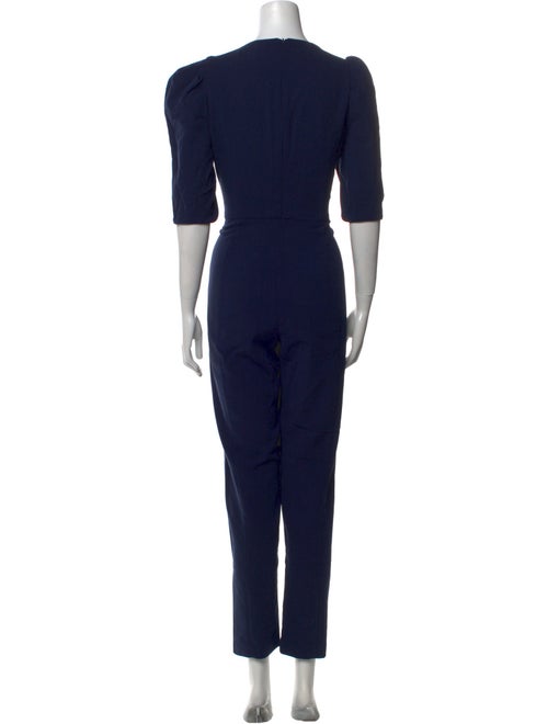 Black Halo Crew Neck Jumpsuit