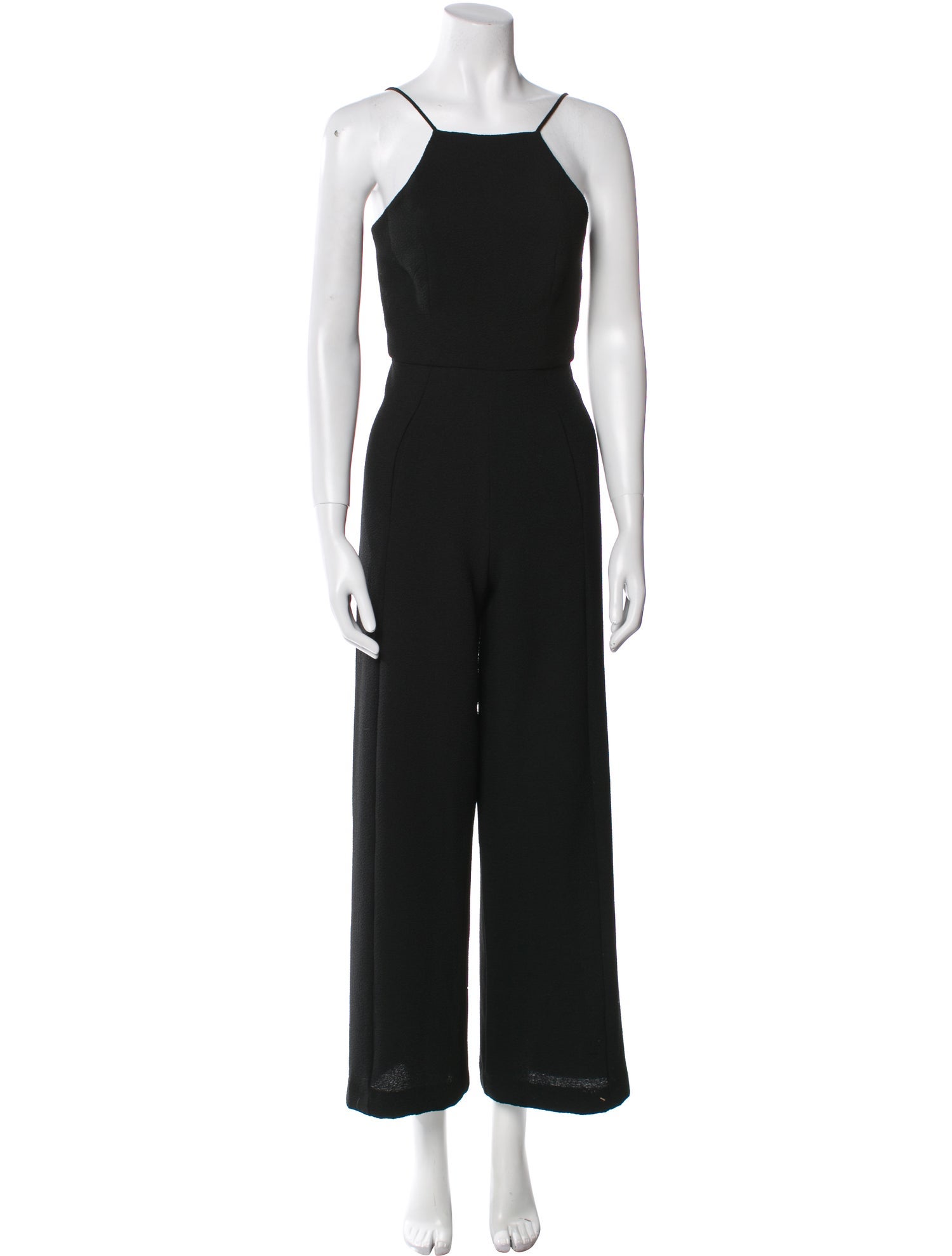 Black Halo Square Neckline Jumpsuit