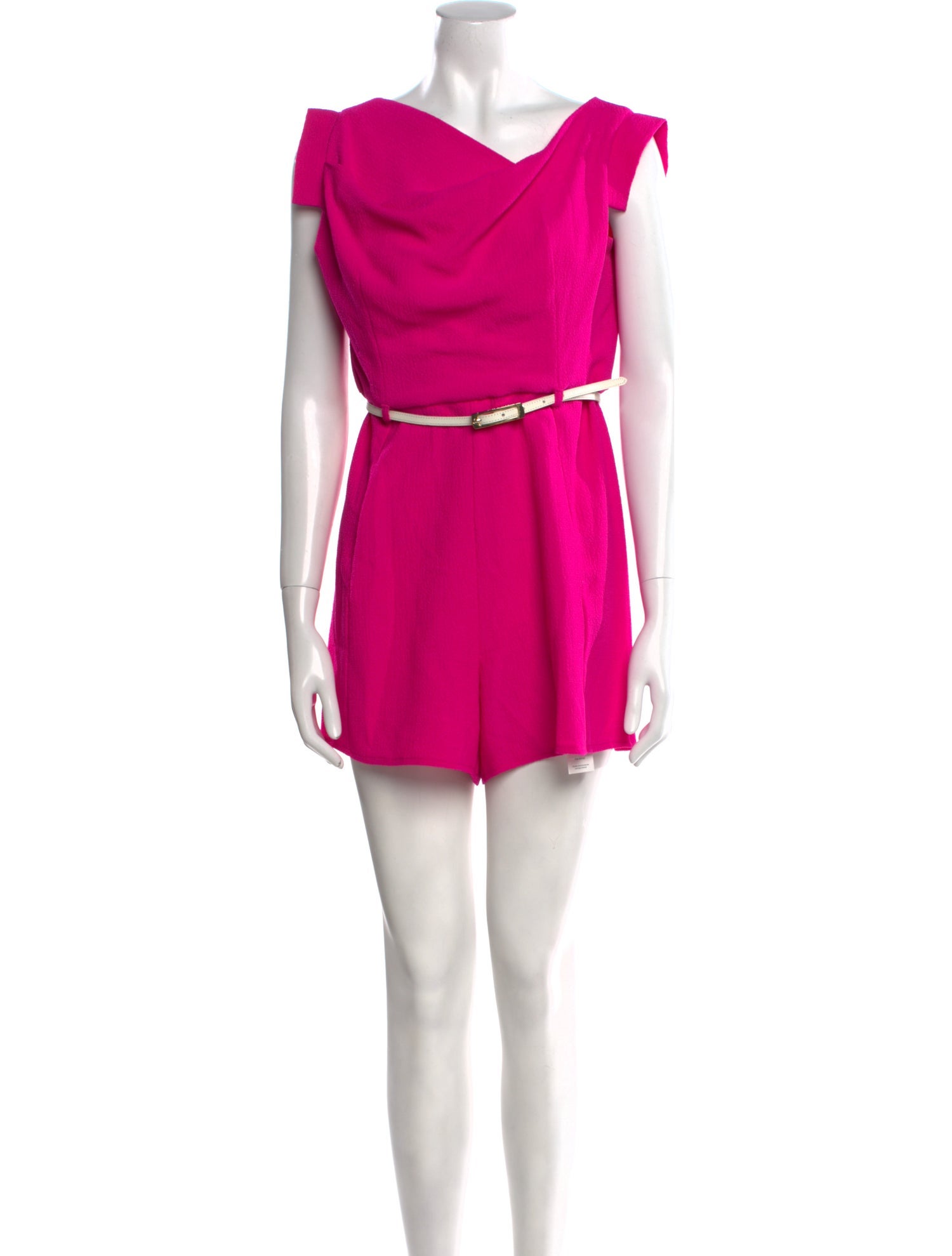 Black Halo V-Neck Romper