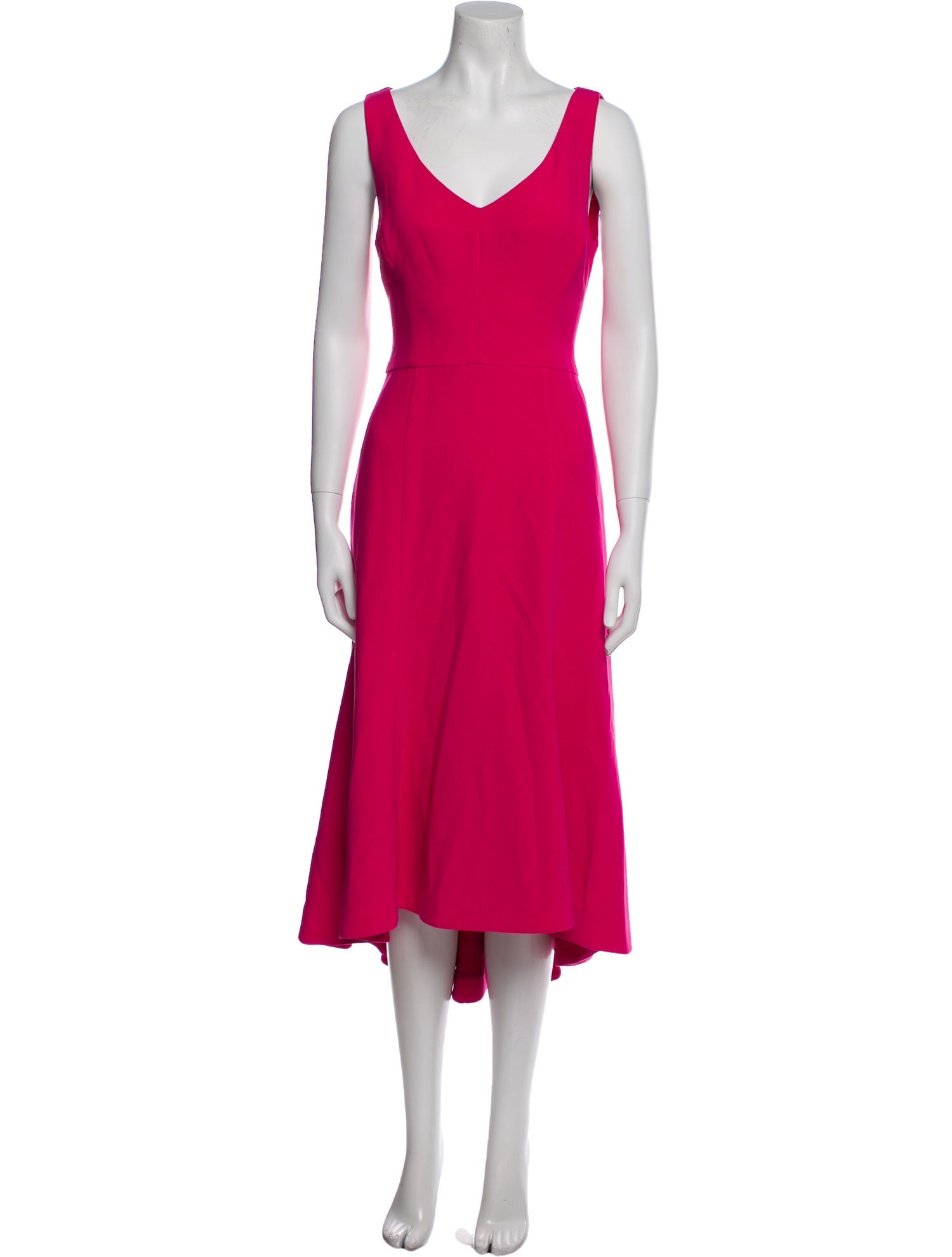 Black Halo V-Neck Long Dress