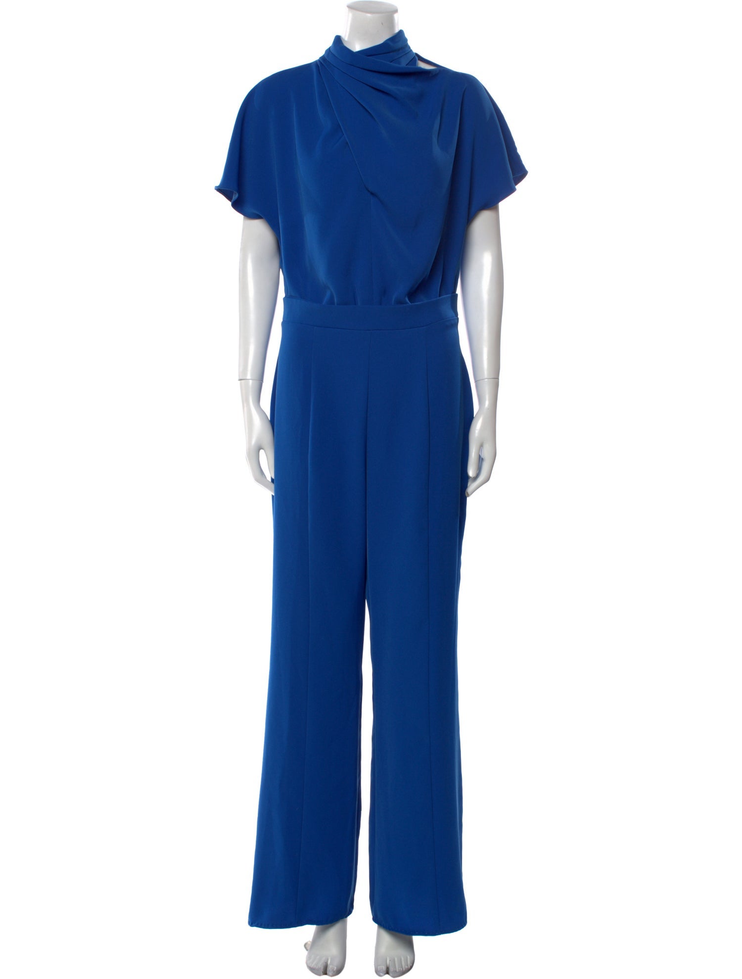 Black Halo Cowl Neck Jumpsuit