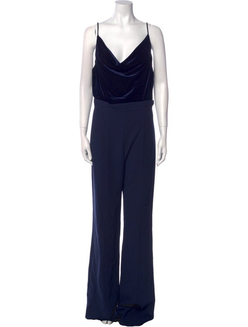 Black Halo Cowl Neck Jumpsuit