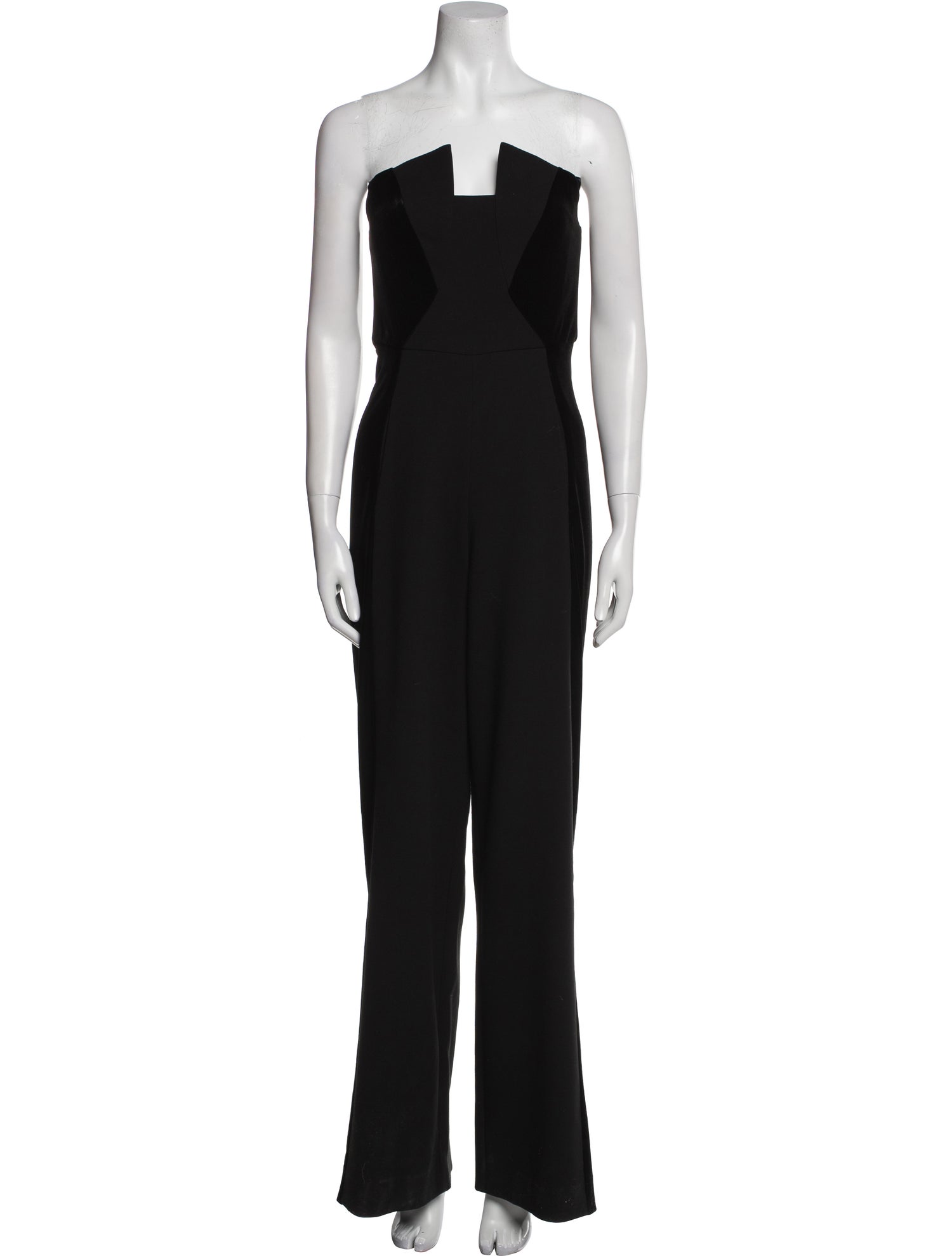 Black Halo Strapless Jumpsuit