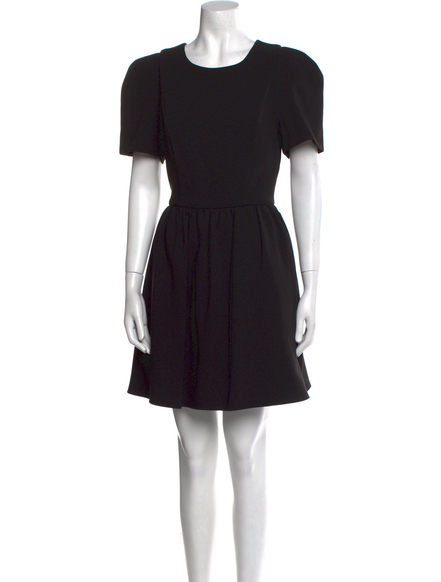Black Halo Crew Neck Mini Dress