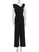 Black Halo V-Neck Jumpsuit