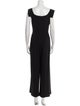 Black Halo V-Neck Jumpsuit