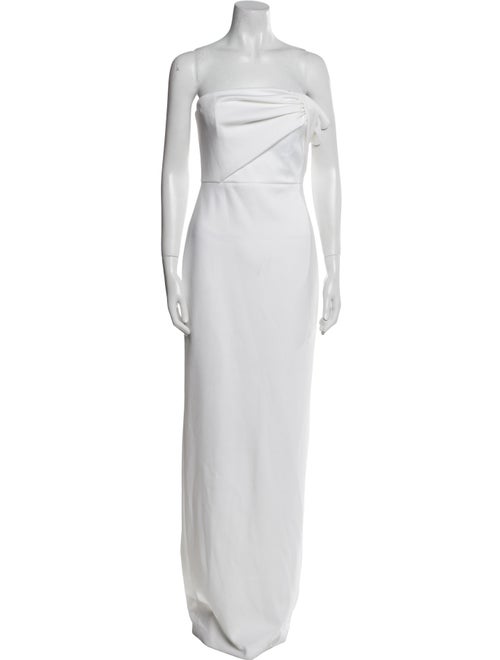 Black Halo One-Shoulder Long Dress