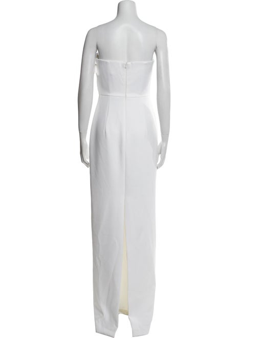 Black Halo One-Shoulder Long Dress