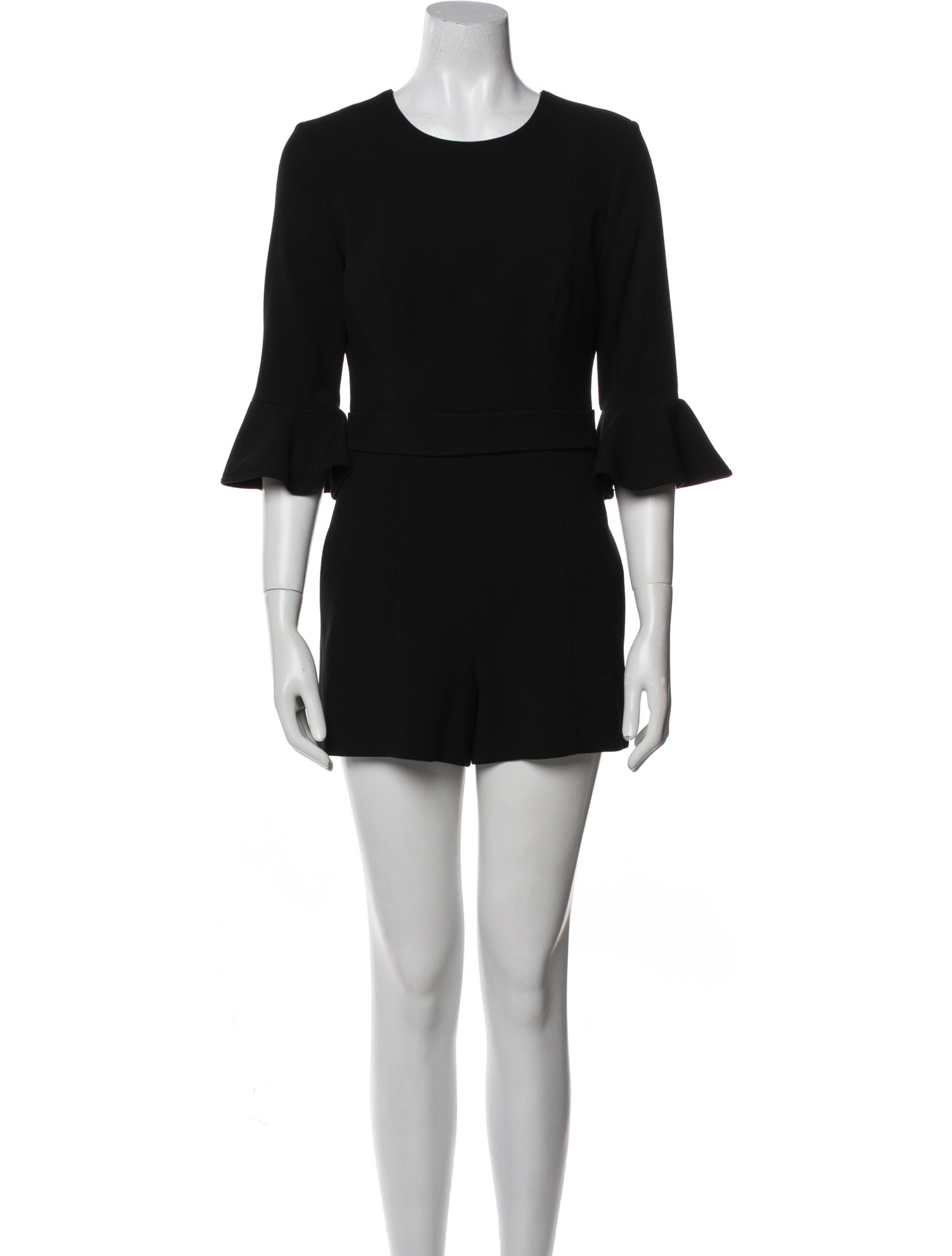 Black Halo Scoop Neck Romper