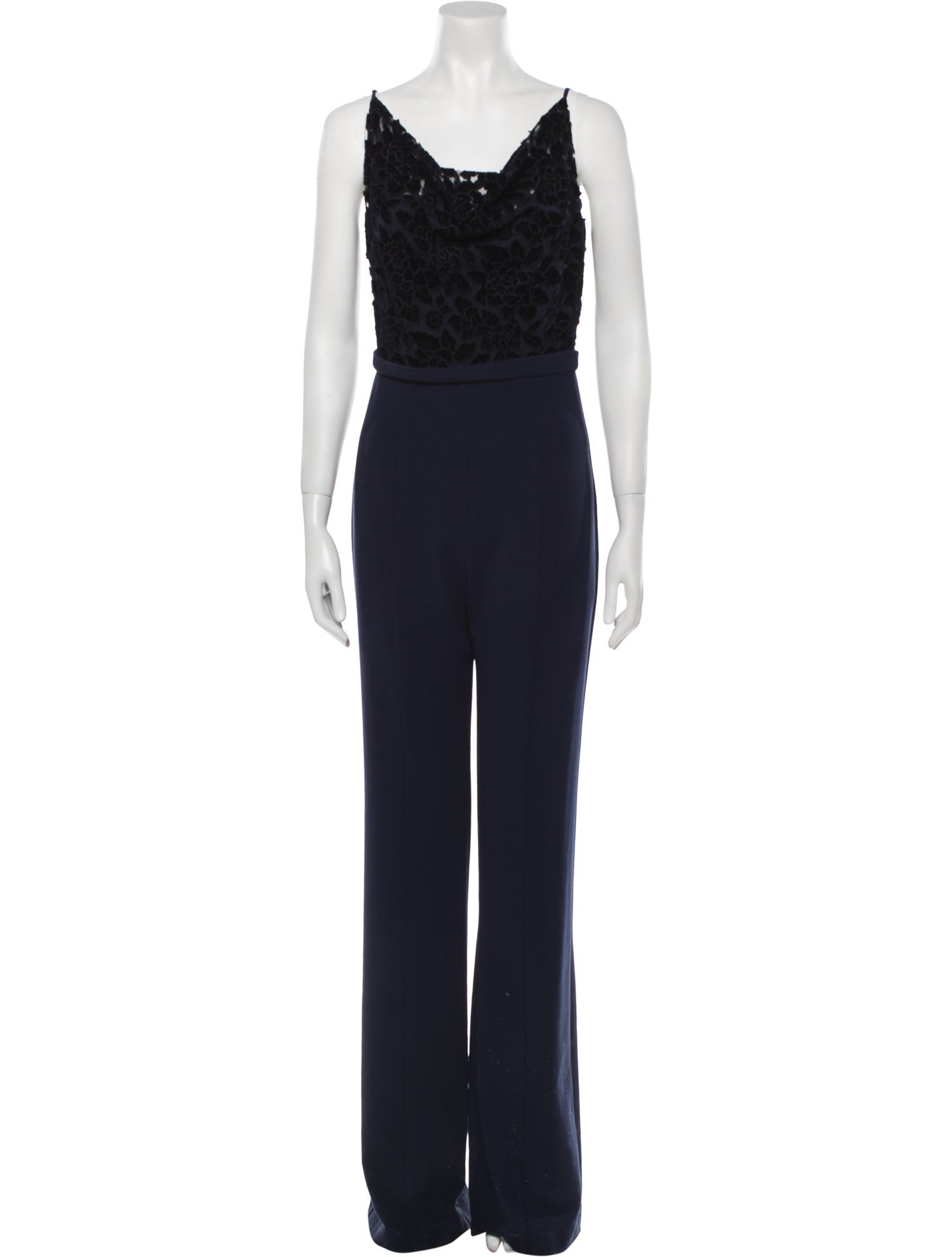 Black Halo V-Neck Jumpsuit w/ Tags