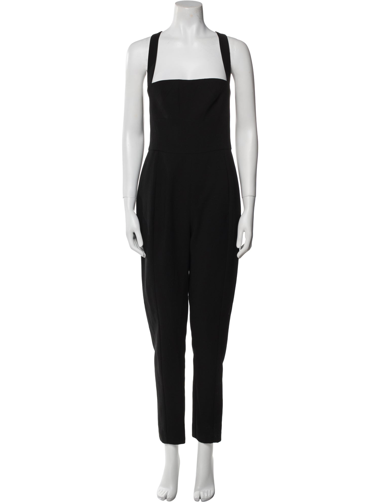 Black Halo Square Neckline Jumpsuit