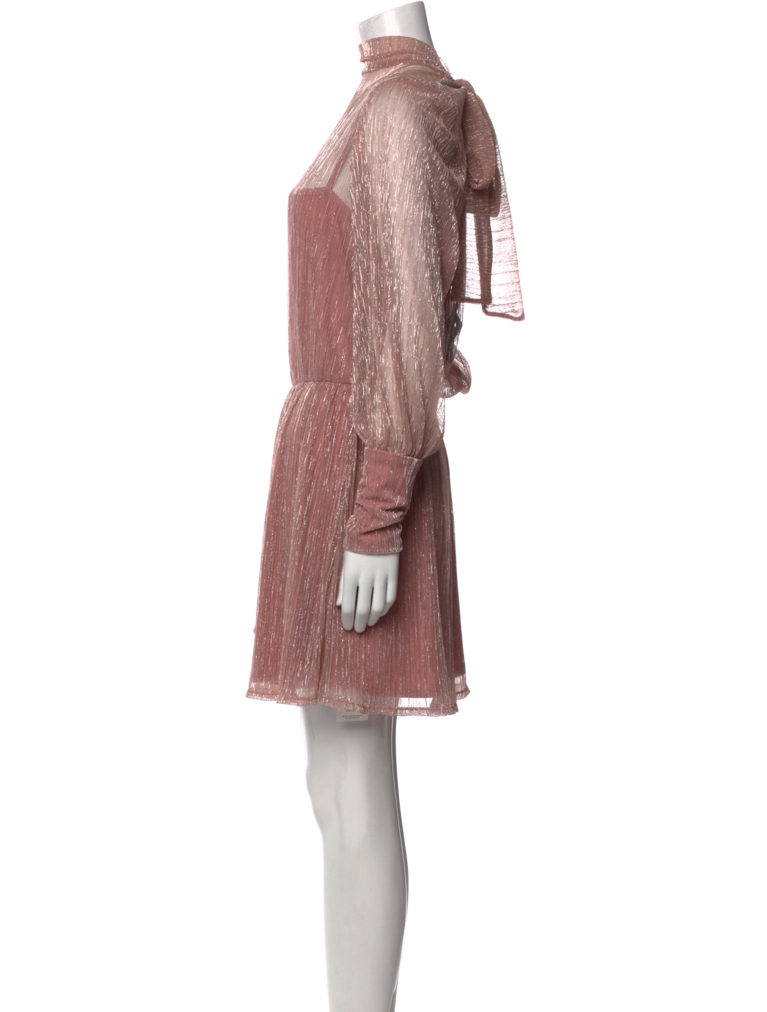 Black Halo Mock Neck Mini Dress w/ Tags