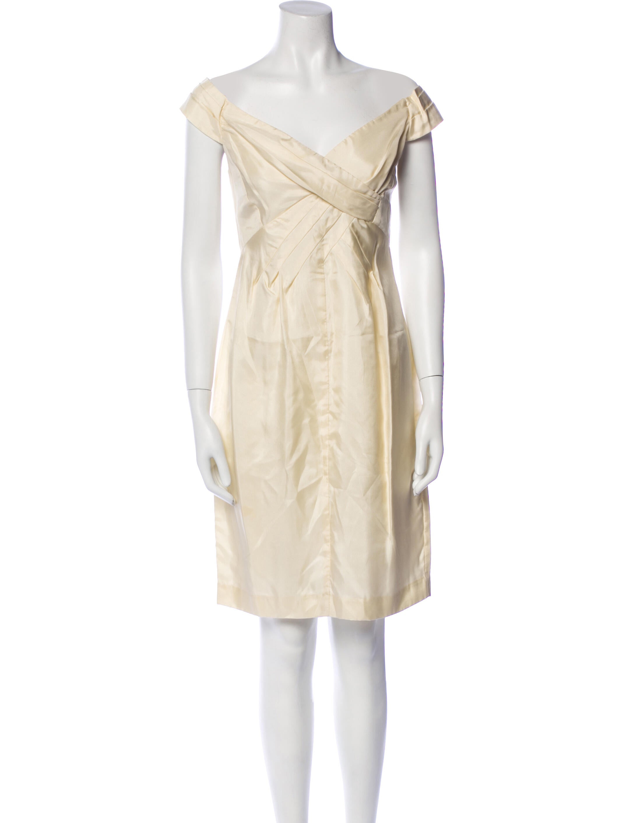 Black Halo Silk Mini Dress